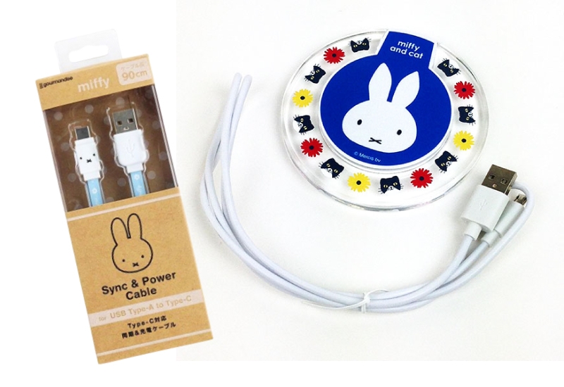 充電もワイヤレス!ミッフィーの最新モバイル事情