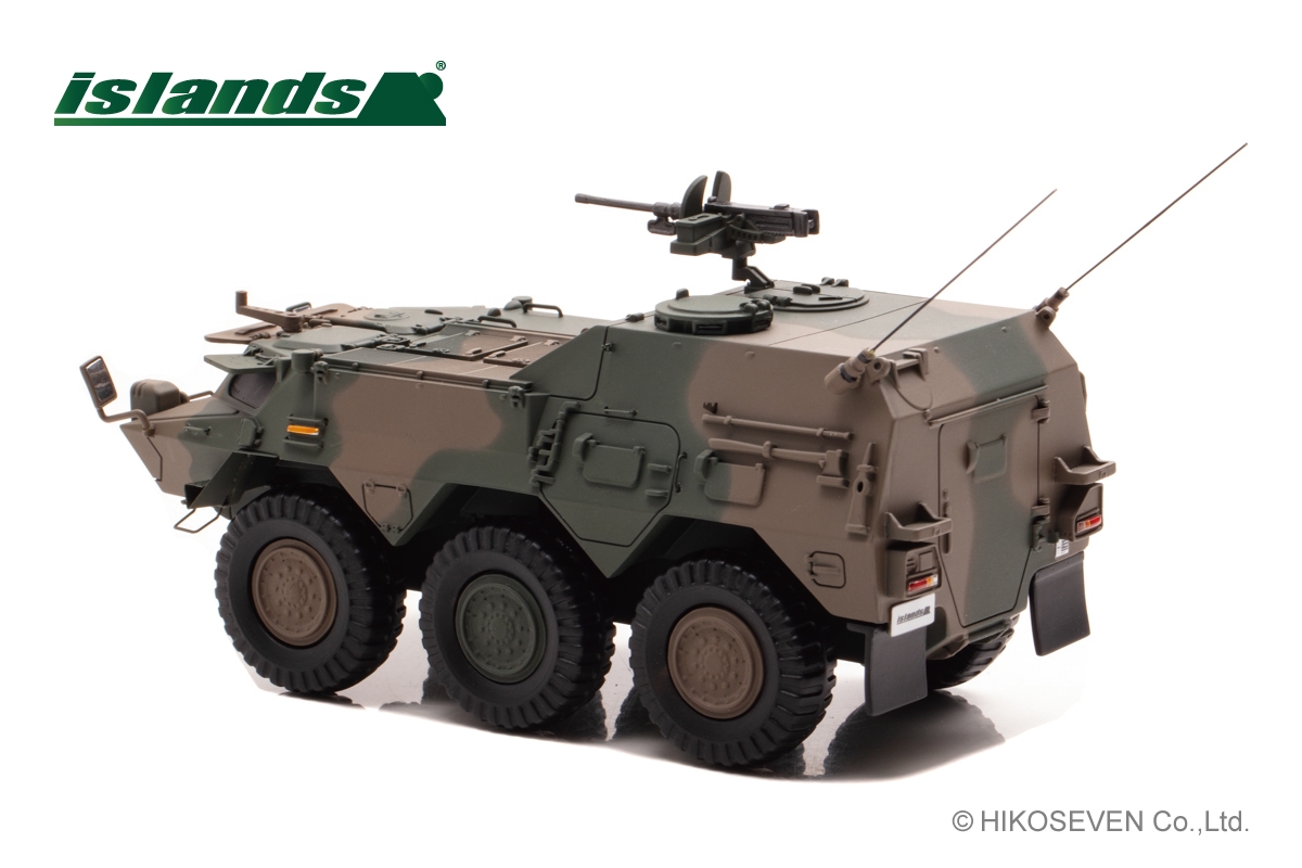 1/43 陸上自衛隊 82式指揮通信車:左後