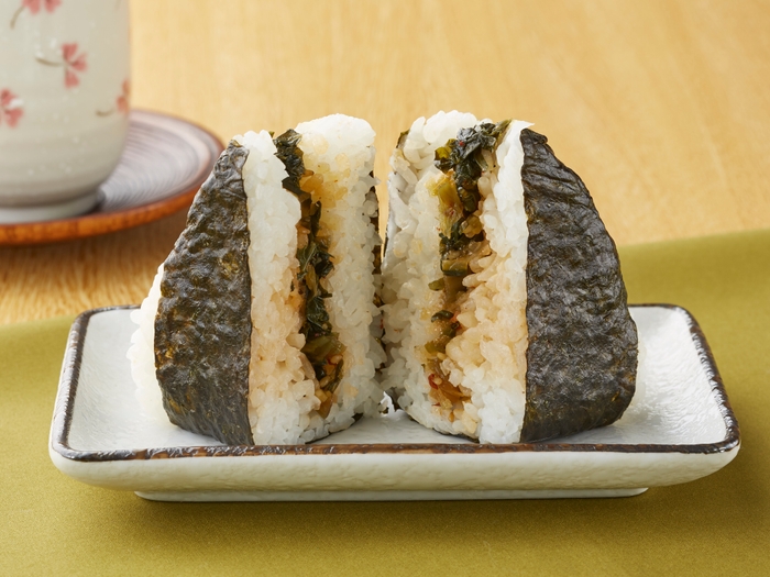 手づくりおにぎり ごま油香る野沢菜商品画像(画像はイメージです。)