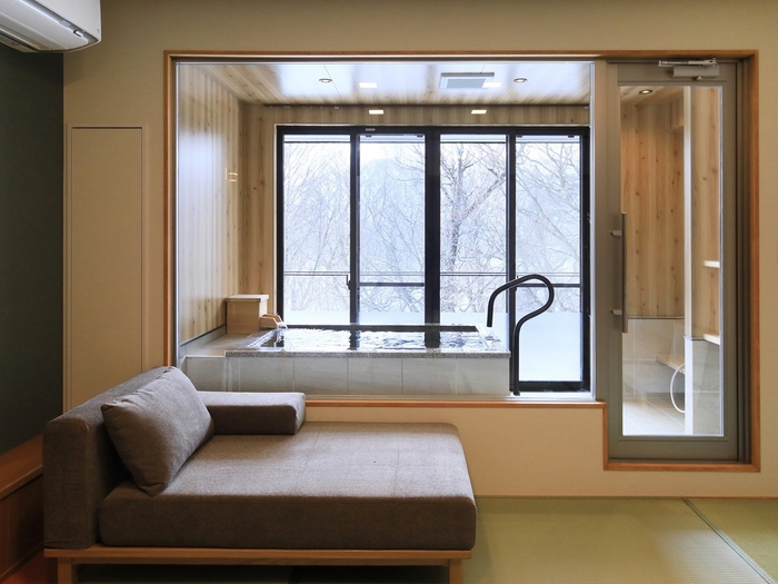 新客室・半露天風呂付き和室