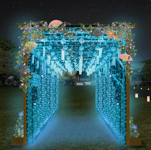 ▲たてもの園前回廊イメージ