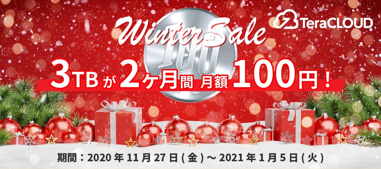 🎄写真や動画をバックアップするなら今が超お得!🎄