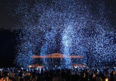 「バブルミネーション」 （令和６年７月撮影）  