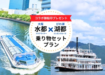 「水都×湖都 乗り物セットプラン」を販売