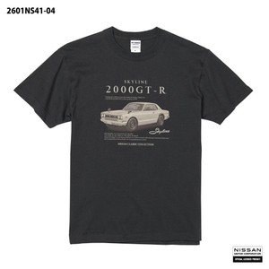 2601NS41-04 NISSAN SKYLINE 2000GT-R Tシャツ