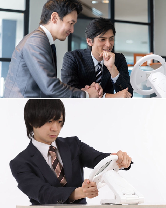 昼休みの職場で 同僚も興味津々「何やってるの?!」