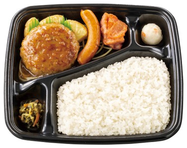 和風ハンバーグ/ウインナー/から揚 和風ハンバーグミックス弁当704円～(税込760円～)