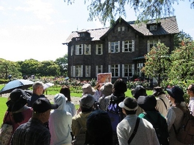 庭園ガイド（昨年の様子）