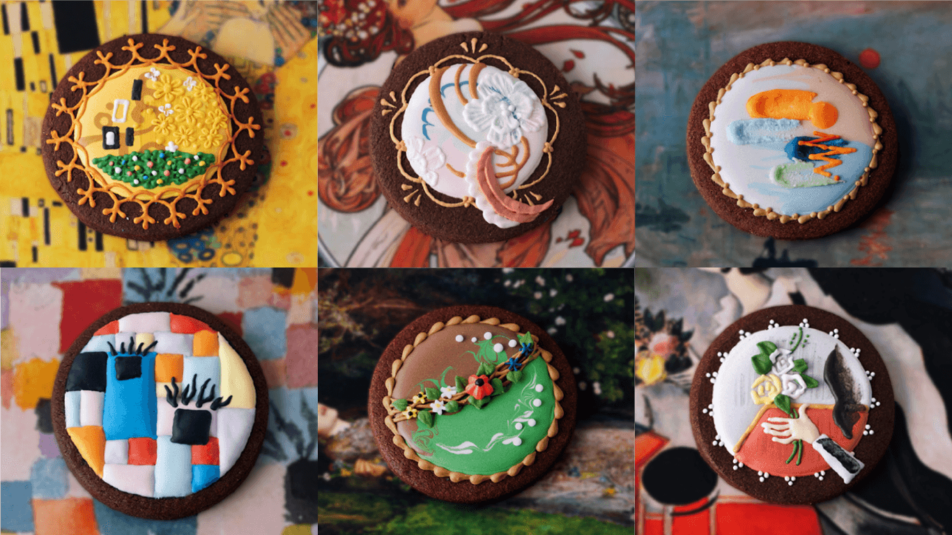 6種類の異なるデザイン