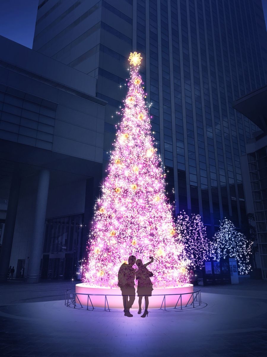 深川ギャザリア クリスマスイルミネーション 2018 「冬の花見遊覧 in