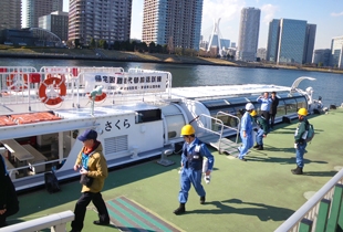 訓練の様子(さくら)