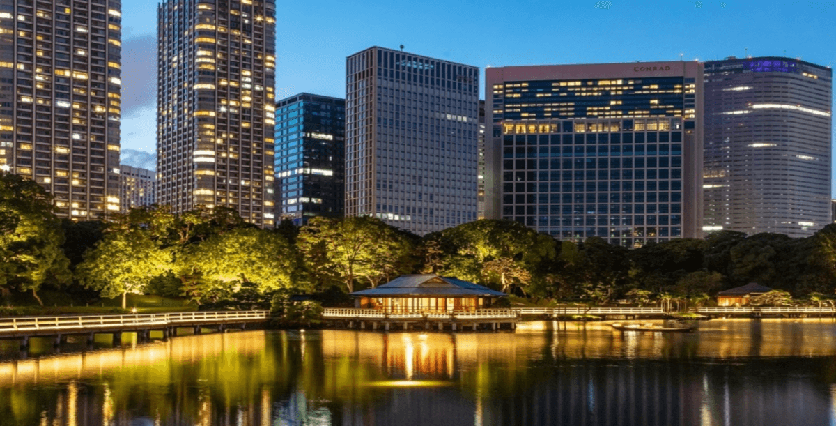 浜離宮でお月見散歩～将軍の御庭で栗名月を愛でる～【10/25～29開催】