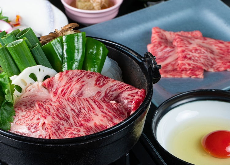 夕食・すき焼き御膳