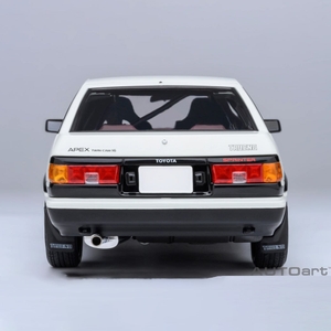 ミニカー AUTOart 1/18スケール トヨタ スプリンター トレノ (AE86) 「頭文字D」