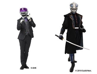 悪の秘密結社広報部長 「シャベリーマン」と福岡の忍者「修羅王丸」　特別イベント開催決定　カンフェティでチケット発売