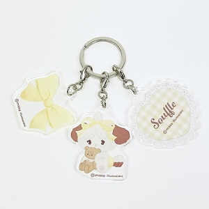 mikkoの3連アクリルキーホルダー