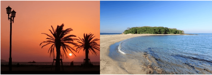 北条海岸/沖ノ島