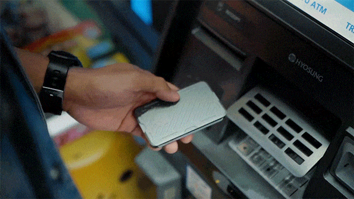 スムーズなスライド機能