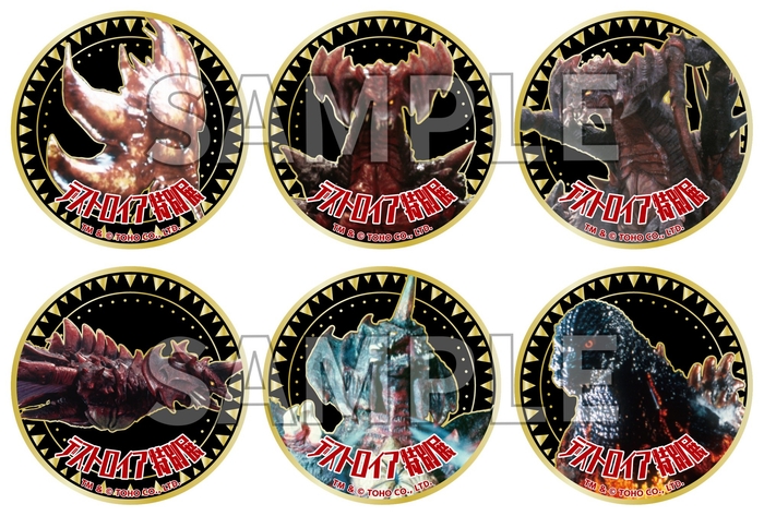 ▲メタル缶バッジ(ランダム全6種) /各880円(税込)