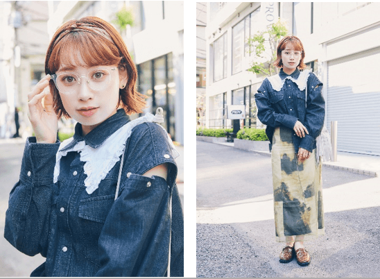 着用:ZA231017_00A1 ¥8,800(税込・セットレンズ代込)