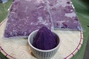 美味しさ凝縮！紫芋ペーストが華やかスイーツづくりに役立ちます