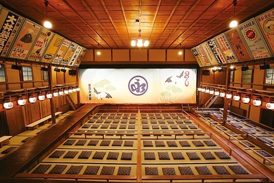 ▲出石永楽館　内観（イメージ）