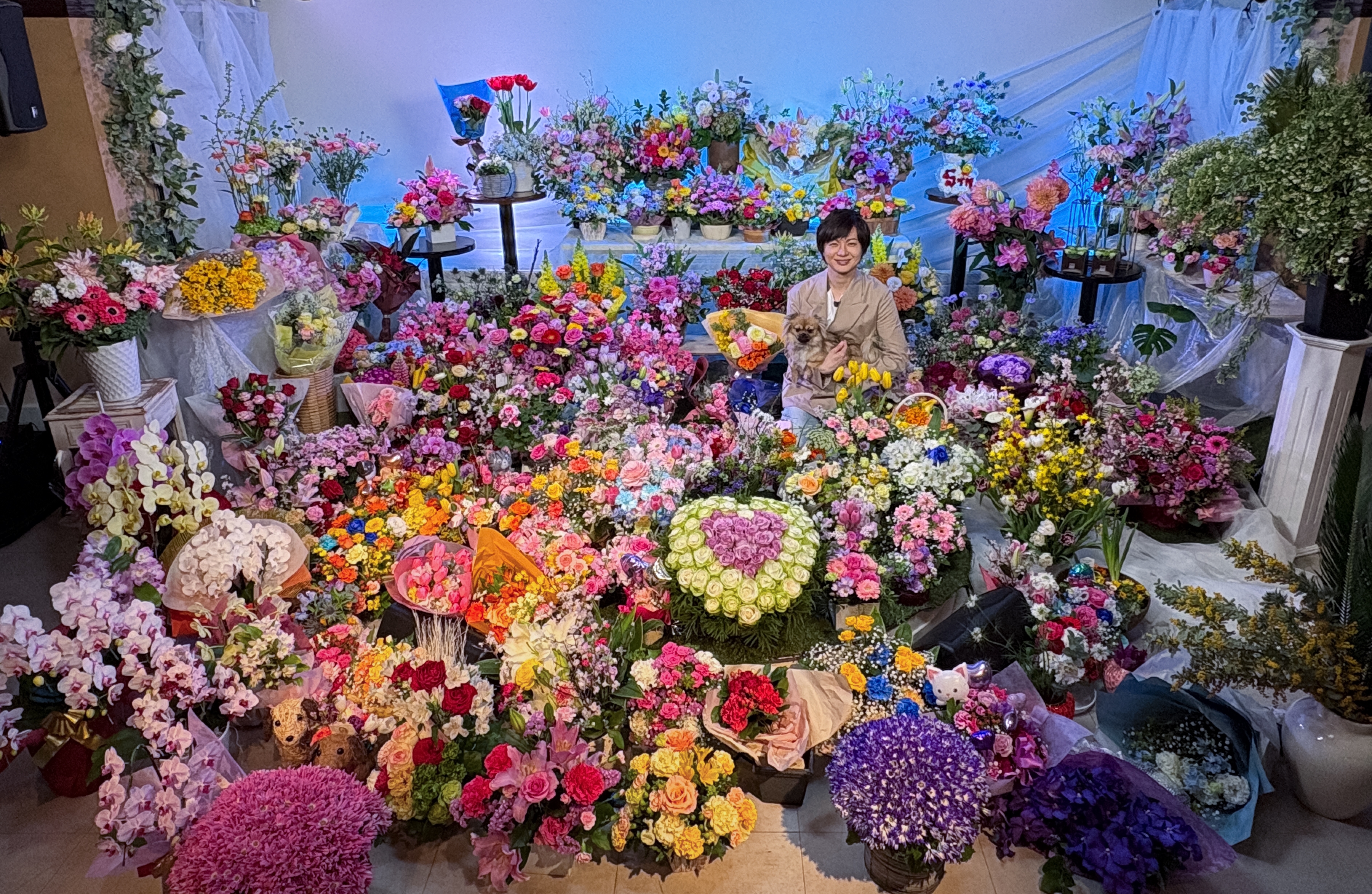 竹島 宏、コロナ禍に始めたXでのファンへの「花便り」投稿が5周年を