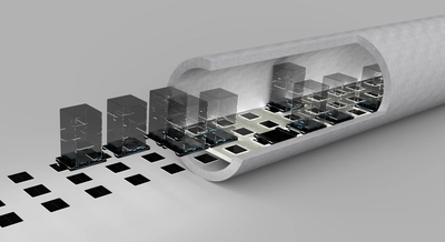 国土交通省が主導する自動物流道路 搬送機器の実証実験として Cuebus株式会社の都市型立体ロボット倉庫CUEBUSを採択