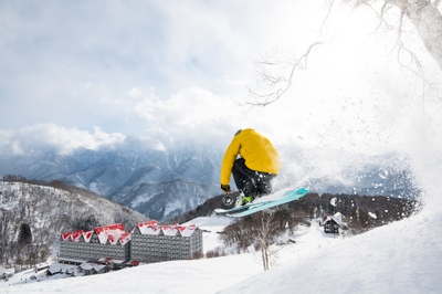 「Hakuba Valley」内でも数少ないスキーインスキーアウトリゾート