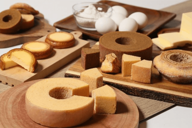 山梨県発バウムクーヘン専門店『8BAUM』の情報を駅近ドットコムで公開!8のつく日はお得なセールあり!