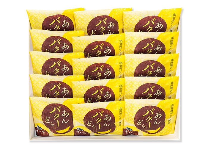 あんバターどら15個入　4,100円