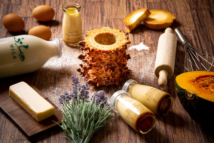 抽選会ではバウムクーヘンや珈琲が当たる!