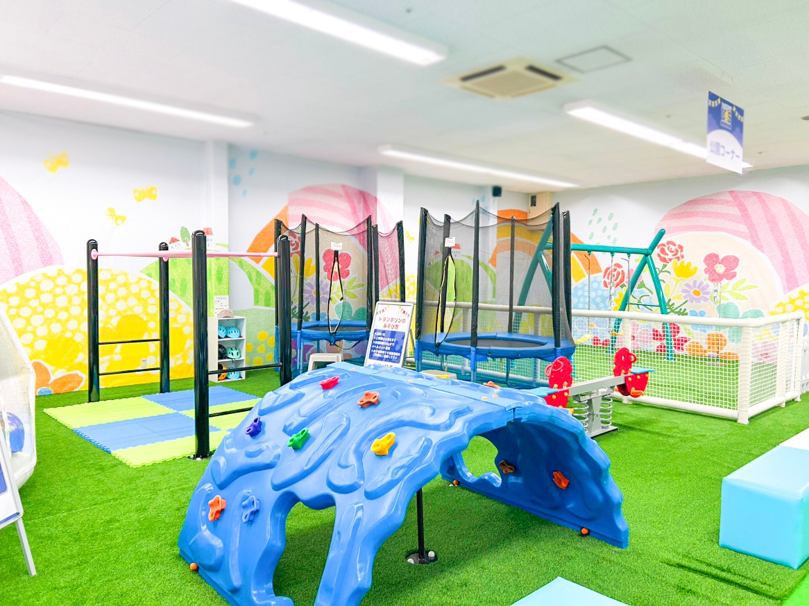 お子様を飽きさせない遊具が盛りだくさん