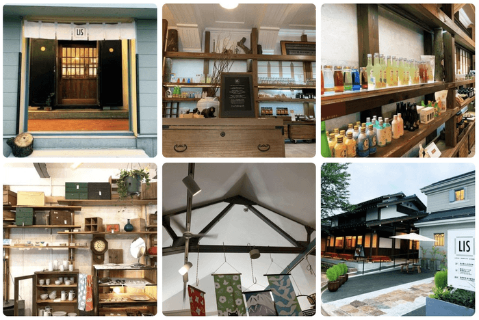 LIS摂田屋の店内の様子