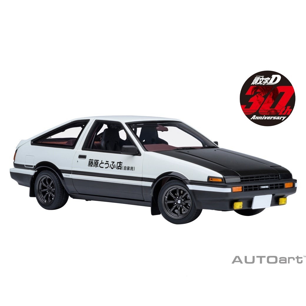 頭文字D AUTOart トヨタ スプリンタートレノ AE86(最新版) 頭文字D』トヨタ スプリンター トレノ (AE86) プロジェクトD