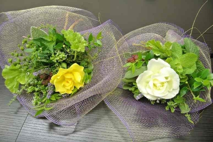 摘みたてハーブのブーケ(イメージ)