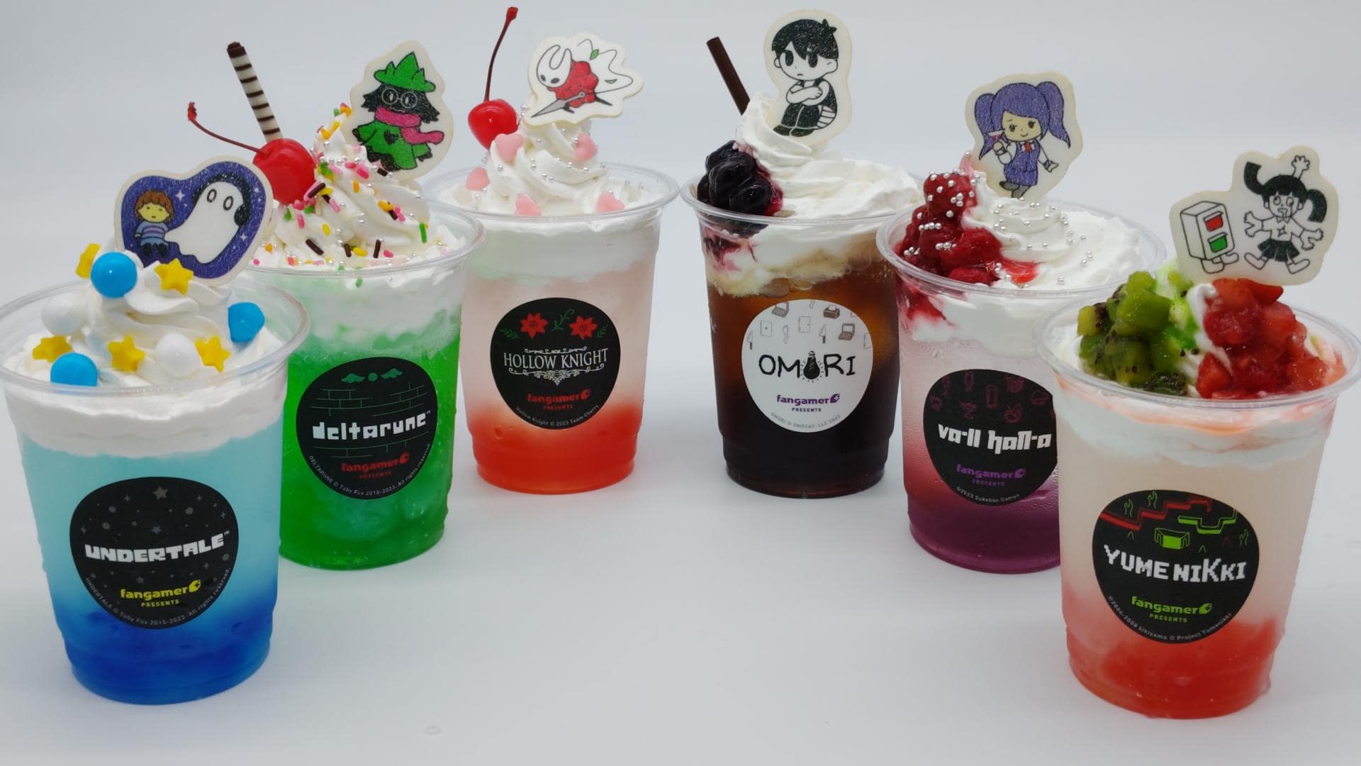 新規飲食コラボはなんとテーマドリンク！！Fangamer Japan in GiGO