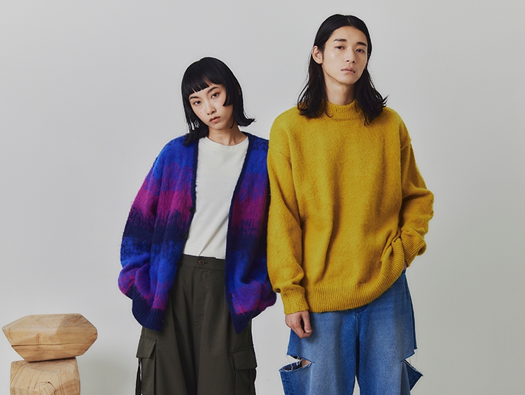 tk.TAKEO KIKUCHI(ティーケー タケオキクチ) 昨年大ヒット「シャギーニットシリーズ」新作登場!