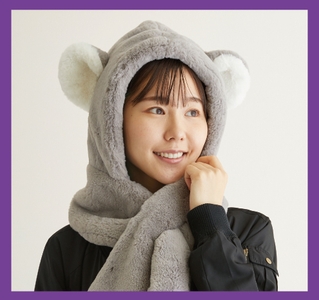 エスタ (estaa) フーディーマフラー コアラ