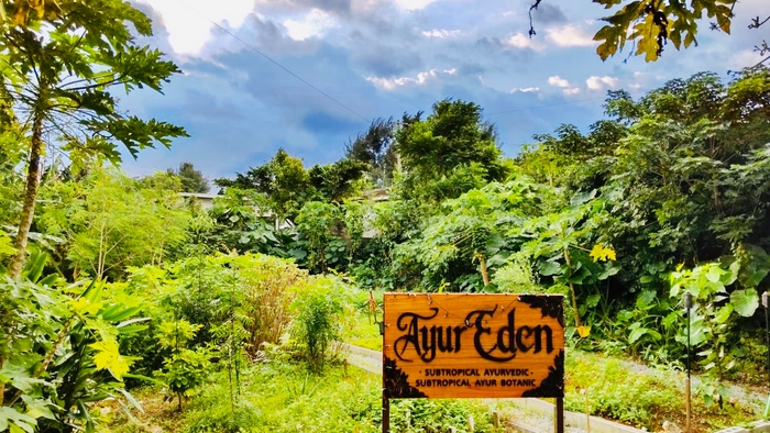 リゾート併設ハーブ農園