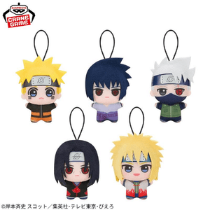 ▲NARUTO-ナルト-　疾風伝　チビちびぐるみ(全5種)