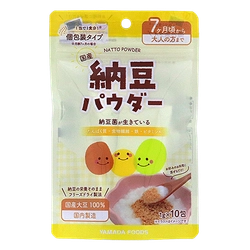 離乳食に便利！フリーズドライの納豆がパウダーに！ おはよう納豆のヤマダフーズが「国産納豆パウダー1g×10」を 3月1日より販売開始
