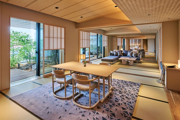 ふふラグジュアリープレミアムスイート コネクティング時