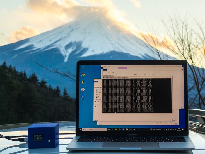 富士山での宇宙線観測