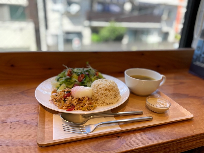 ヘルシーガパオセット