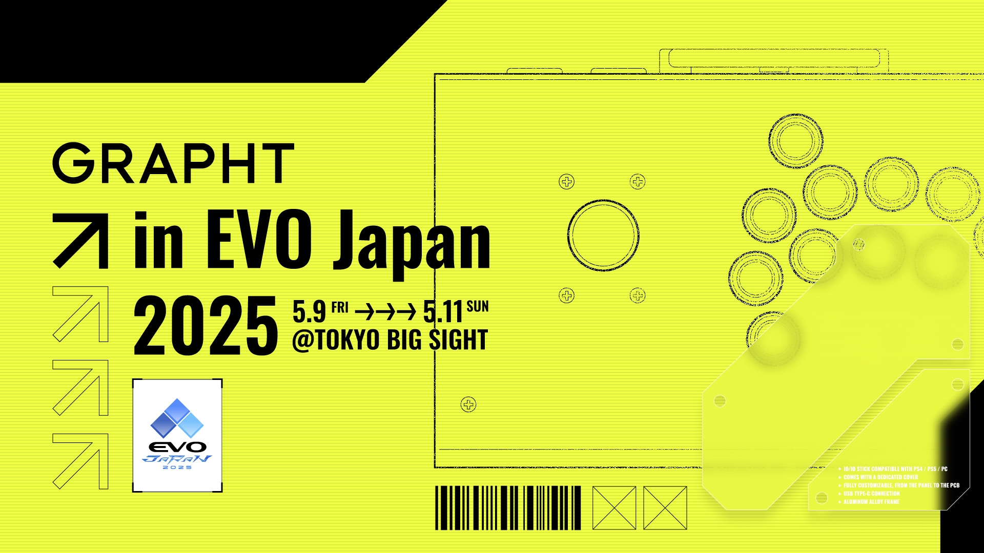 GRAPHT in EVO Japan 2025