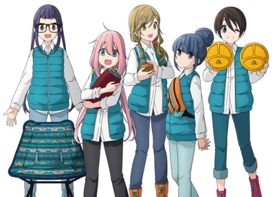 「ゆるキャン△　POP UP SHOP～カリブー出張所～」描き下ろしイラスト