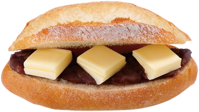 甘さとしょっぱさを一度に味わえる！小麦の郷より「十勝小豆の粒あんバターフランス」を販売中！