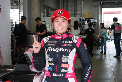 #1 斎藤愛未(BigBoss W TOM’S KYOJO with AIWIN KC-MG01)