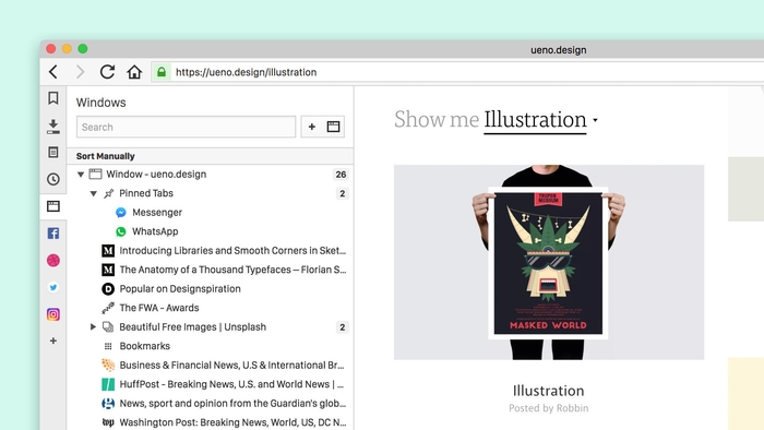 ウィンドウパネル
